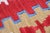 Textile 1980s Southwestern Blue Handmade Kilim For Sale - Image 7 of 11