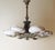 Art Nouveau Alabaster Bronze Chandelier, 1920s For Sale - Image 14 of 18