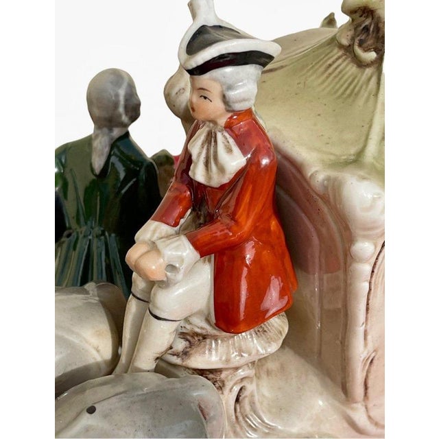 Ceramic Porcelain Carriage from Gräfenthal, 1830s For Sale - Image 7 of 13