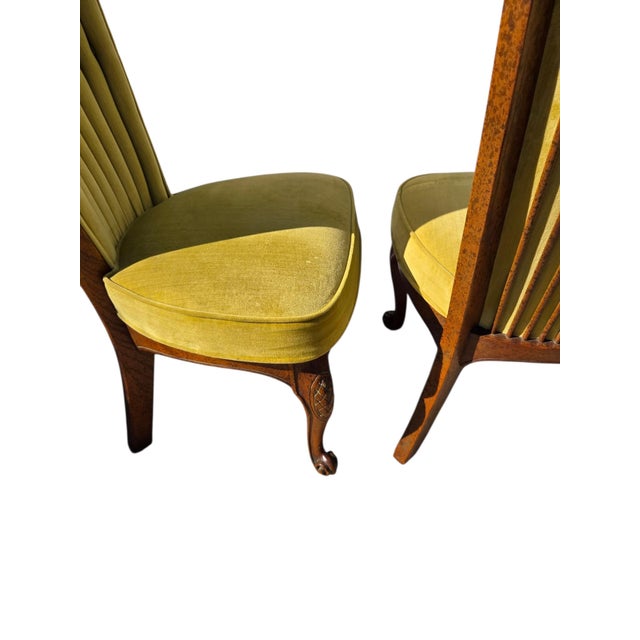 1970s 2 Enkeboll La Condesa Oak High Back Spindle Side Chairs Spanish Mediterranean For Sale - Image 9 of 15