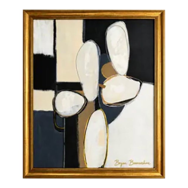 Title: Tonal Balance Modern Painting Framed, by Bryan Boomershine For Sale