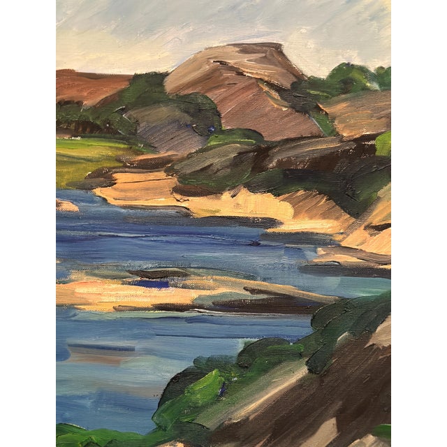 Kersti Flyckt, Lake, 1960s, Oil on Canvas For Sale - Image 18 of 18