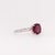 2020s 3.8Ct Red Ruby Solitaire Statement Ring in Solid 14k Gold, Round 9mm, Size 6.75 For Sale - Image 5 of 9