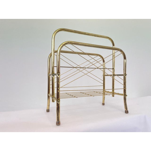 Gold-Coloured Metal Magazines, 1960s For Sale - Image 3 of 8