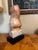 Stone Vintage Large Modernist Female Form Pink Marble Sculpture For Sale - Image 7 of 8