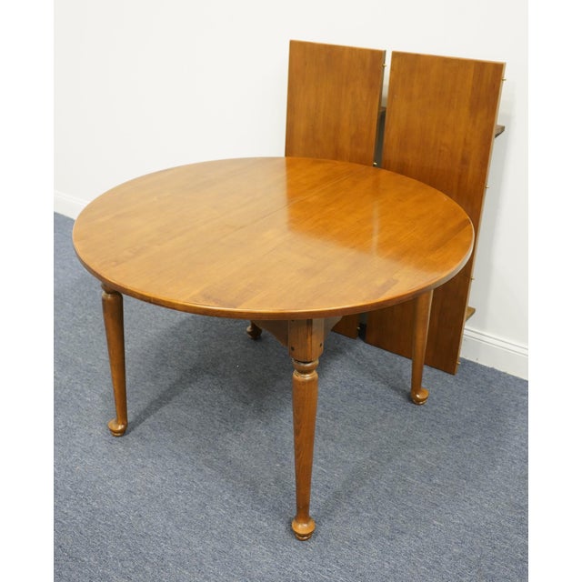 Ethan Allen Circa 1776 Solid Hard Rock Maple 74" Dining Table 186803 Chairish