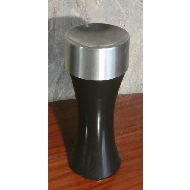 Monolith Ashtray in Wrought Metal and Aluminum, 1970s For Sale - Image 6 of 6