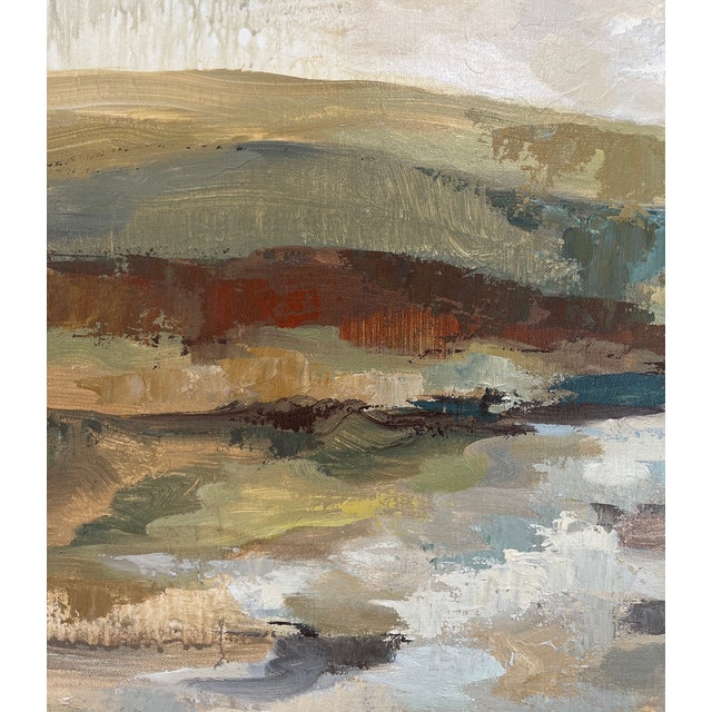 Valley River, Original Acrylic Painting by Silvia Vassileva For Sale In San Diego - Image 6 of 6