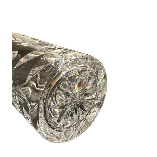 Crystal Tumbler American Brilliant Period by Pairpoint Murillo Pattern 1920 For Sale - Image 9 of 12