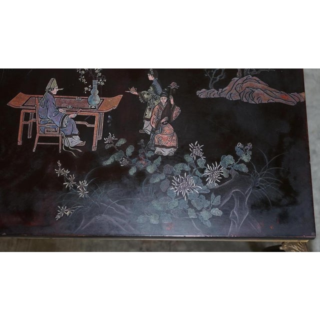 Chinese Hand Painted Coffee or Cocktail Table For Sale - Image 13 of 17