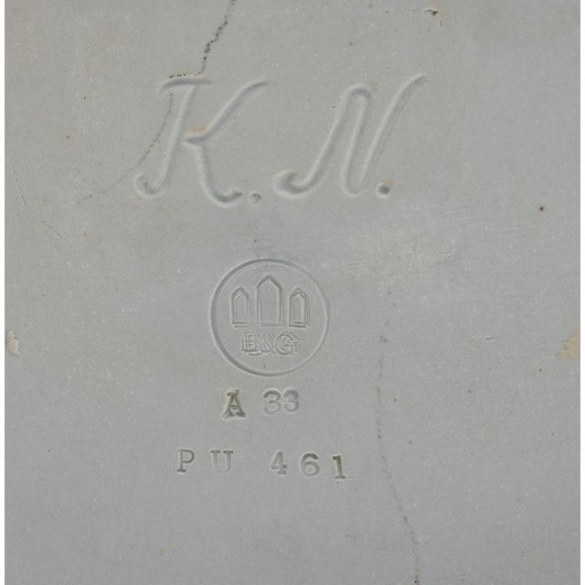 Brown Large Figurine of a Bison by Kuno Norvark for Bing and Grondahl, 1970s For Sale - Image 8 of 10