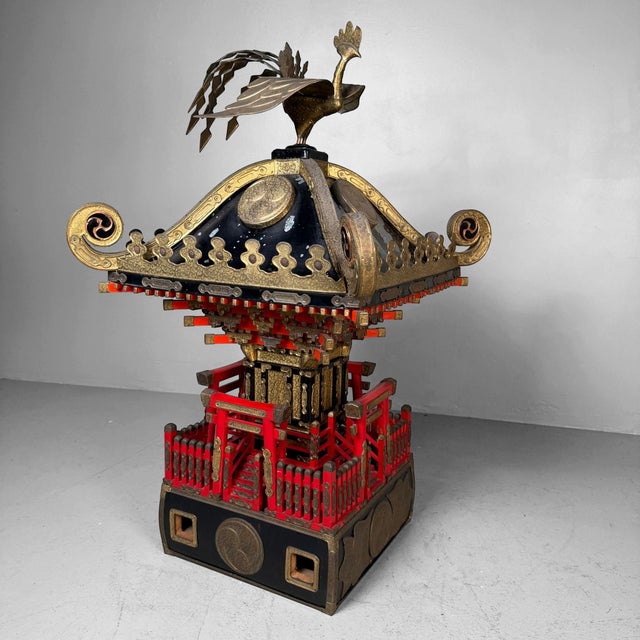 Contemporary Japanese Mikoshi Portable Shinto Shrine, 1920s For Sale - Image 3 of 18