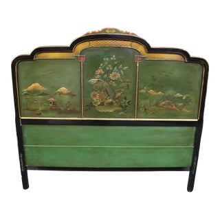 Chinoiserie Full Size Headboard For Sale