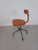 Fritz Hansen Restored Office or Workshop Chair Reupholstered in Leather from Fritz Hansen, 1940s For Sale - Image 4 of 11
