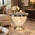 Not Yet Made - Made To Order Italian Delicatezza Chrome Clear Murano Glass Leaves Table by Fabio LTD For Sale - Image 5 of 5