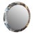 Mirror Glass Palmette by Cristal Art Italy, 1960s For Sale