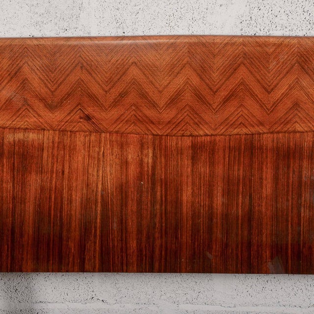 Art Deco Curved Headboard, 1960s For Sale - Image 12 of 17