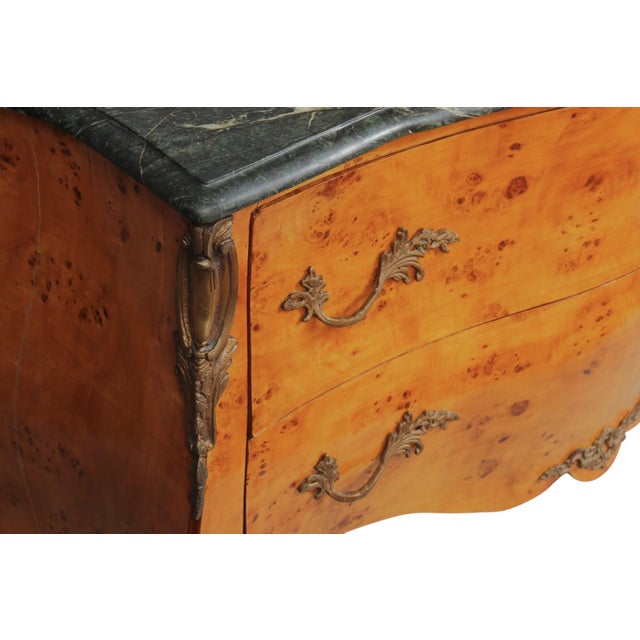 Mid 20th Century 20th Century Louis XV Style Bombe Commode For Sale - Image 5 of 11