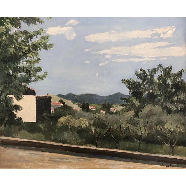 Swiss painter and designer born in 1880. Died in 1954. This piece has an attribution mark, I am sure that it is completely...