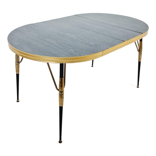 Vintage Extendable Dining Table, 1950s For Sale