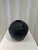 Dimensions: 9.5” diameter x 8.5” h Material: stoneware Finishing: unglazed Color: black Edition: one-of-a-kind