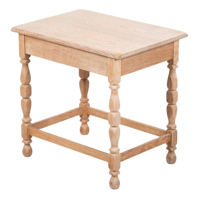 Oak Side Table by Henning Kjærnulf, Denmark, 1960s For Sale