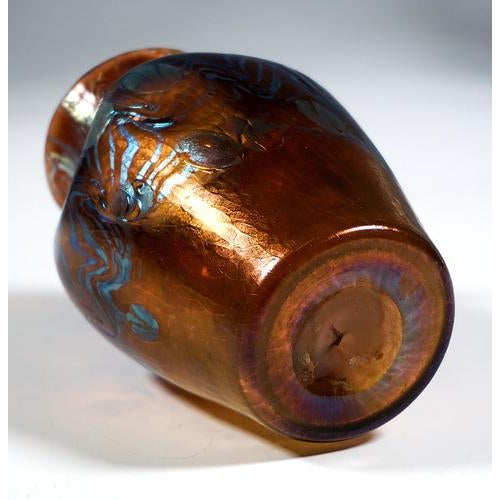 Art Nouveau Argus Phenomenon Gre 2/351 Vase from Loetz, Austria-Hungary, 1904 For Sale - Image 6 of 10