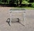 Woodard Pinecrest side table. It is 24.5" x 24.5" and 24.5" high. Light rust with paint loss and wear to the glass. Sturdy...