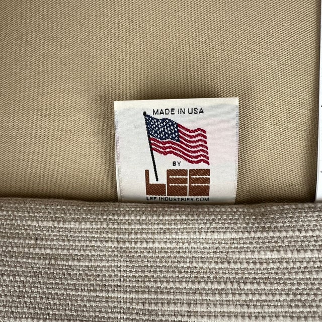 Lee Industries Traditional Swivel Chair For Sale - Image 10 of 10