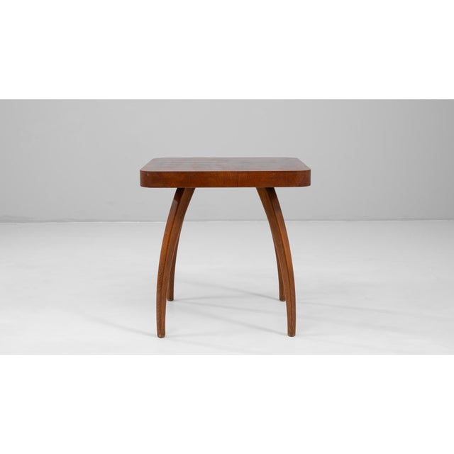 Jindrich Halabala 1960s Czech Walnut Spider Table By J. Halabala For Sale - Image 4 of 18