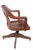 Early 20th Century Bank of England Jury Style Swivel Tilt Oak Desk Chair by the Marble and Shattuck For Sale - Image 9 of 14