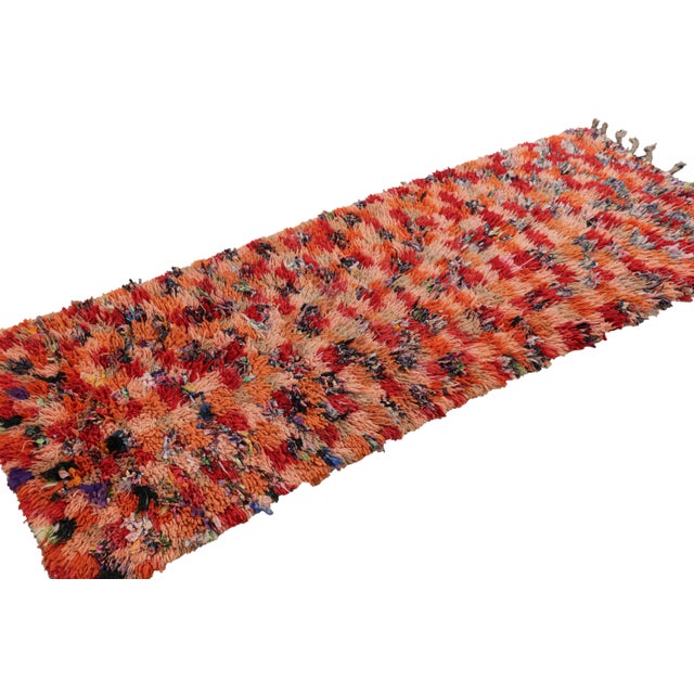 Rug & Kilim Vintage Moroccan Runner With Polychromatic Geometric Patterns, From Rug & Kilim For Sale - Image 4 of 7