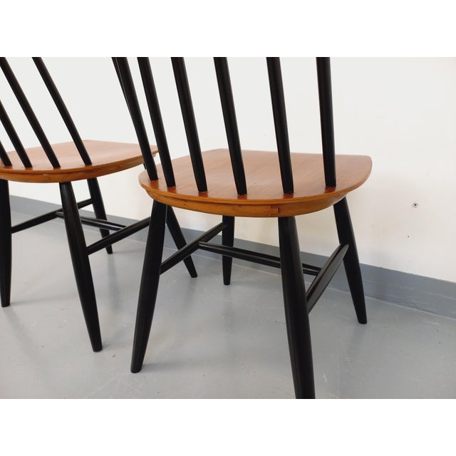 Vintage Scandinavian Fanett Chairs by Ilmari Tapiovaara, 1960s, Set of 2 For Sale - Image 14 of 15