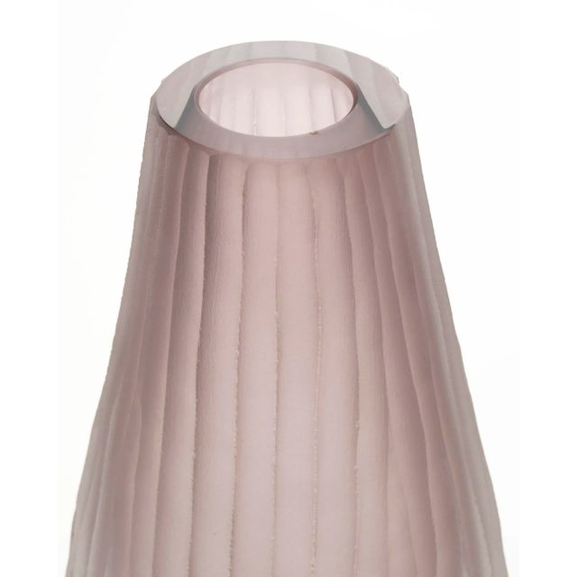 Murano Glass Trio of Vases in the Manner of Tobia Scarpa For Sale - Image 9 of 11