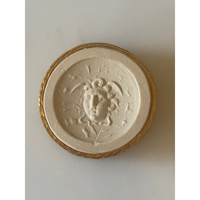 Antique Italian Grand Tour Plaster Intaglios - Set of 6 (Group #4) For Sale In Little Rock - Image 6 of 14