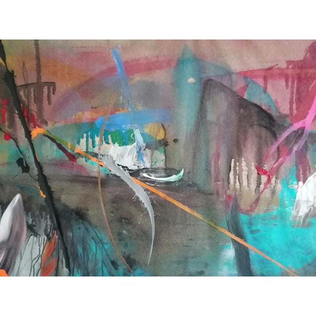 Stefano Mazzolini, Donbass, 2022, Acrylic & Oil on Canvas For Sale - Image 9 of 12