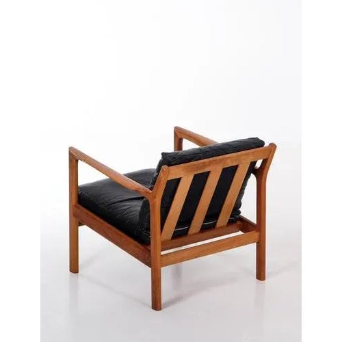 Set of Armchairs attributed to Karl-Erik Ekselius, Sweden, 1960s For Sale - Image 10 of 11