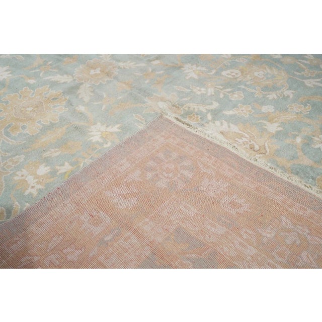 Oushak Rug 12'1'' X 15'2'' For Sale - Image 11 of 12