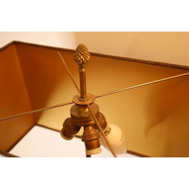 French Palmier Table Lamp from Maison Charles, 1970s For Sale - Image 13 of 18