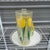 Mid-Century Modern Mid 20th Century Acrylic Yellow Tulips Beverage Service- 6 Pieces For Sale - Image 3 of 10