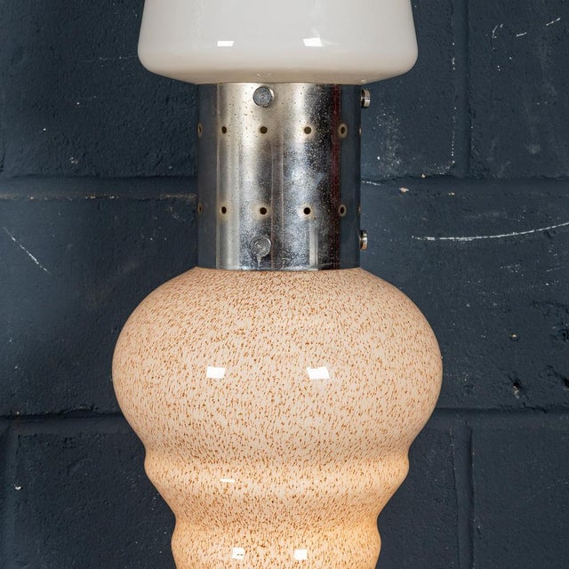 Glass Vintage Italian Birillo Table Lamp by Carlo Nason for Mazzega, Murano, 1970s For Sale - Image 7 of 13