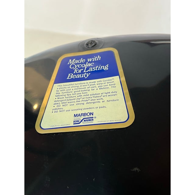 1970s Borg Warner Space Age Stacking Chairs - Set of 4 For Sale - Image 10 of 10