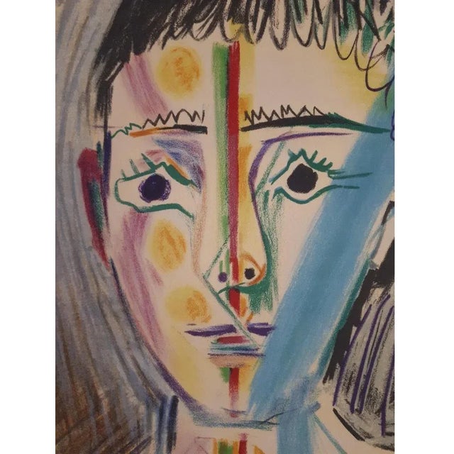 After Pablo PICASSO, Man in a Sailors Shirt, Lithograph For Sale - Image 3 of 7