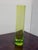 Cylindrical Lime Green Tall Vase For Sale - Image 4 of 12
