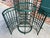 Metal Vintage French Bistro Wine Rack Iron Birdcage Green Tall Patio Bar 21 Bottle For Sale - Image 7 of 18