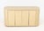 Modern Karl Springer Style Beige Grasscloth Sideboard For Sale - Image 3 of 8