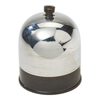 Vintage Art Deco Chrome and Bakelite Cigarette Dispenser For Sale