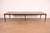 Kipp Stewart for Directional Mid-Century Modern Walnut Extension Dining Table | Newly Refinished For Sale - Image 16 of 16