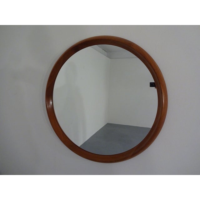 Large Teak Mirror by Bernhard Pedersen for Viby J. Møbelfabrik, Denmark, 1960s For Sale - Image 13 of 13