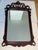 Gorgeous Antique American Chippendale Style walnut frame with bronze American eagle wall mirror, 50”.